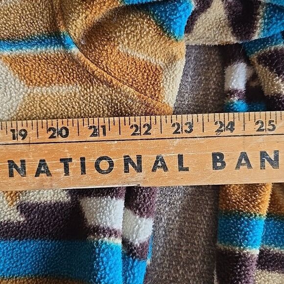 Patagonia Synchilla AZTEC Snap-T Fleece Pullover Womens L Timber Twist Southwest - Picture 6 of 7